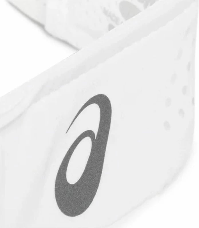 Kapelë Asics për vrapim, unisex, e bardhë