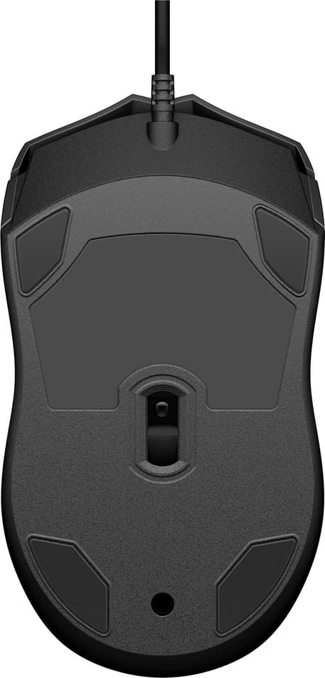 Maus HP 105 me kabllo, USB, 1600 DPI, i zi