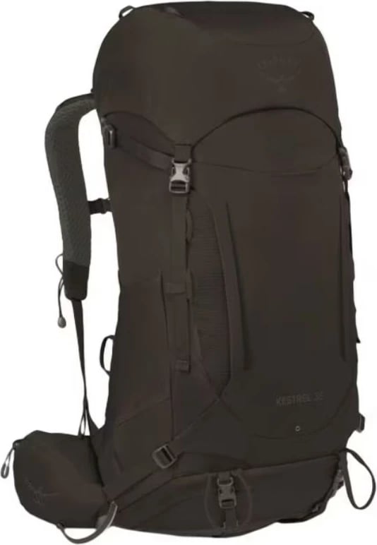 Çantë trekking Osprey Kestrel 48 e zezë