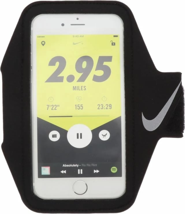 Mbajtëse krahu për telefon Nike, e zezë