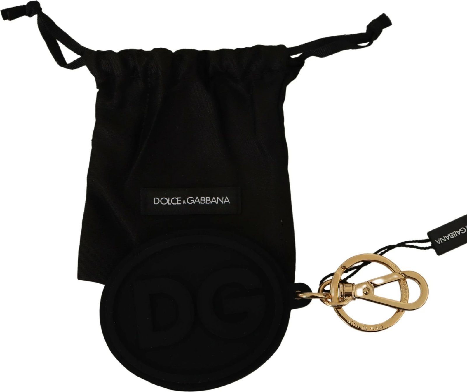 Mbajtëse për çelësa Dolce & Gabbana, e zezë