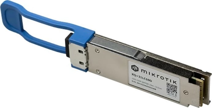 Modul optik QSFP28 MikroTik XQ+31LC10D, 100 Gbps, single-mode, 10 km, 1309 nm