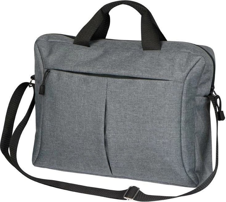 Çantë laptopi MACMA 39x9x29cm, Poliester, Gri