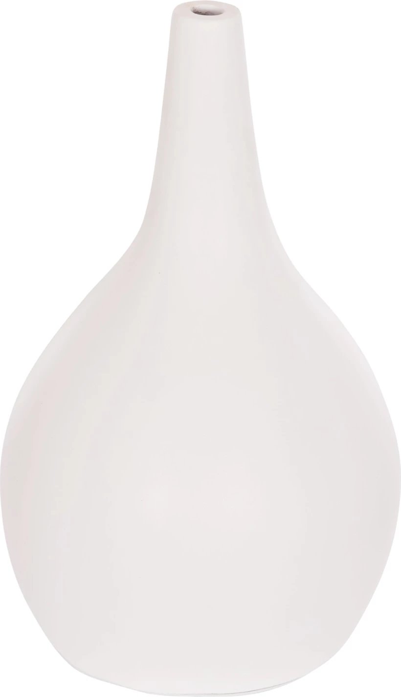 Vazo dekorative tavoline Deni, terrakotë e bardhë, FH4663.02L, 26x39cm