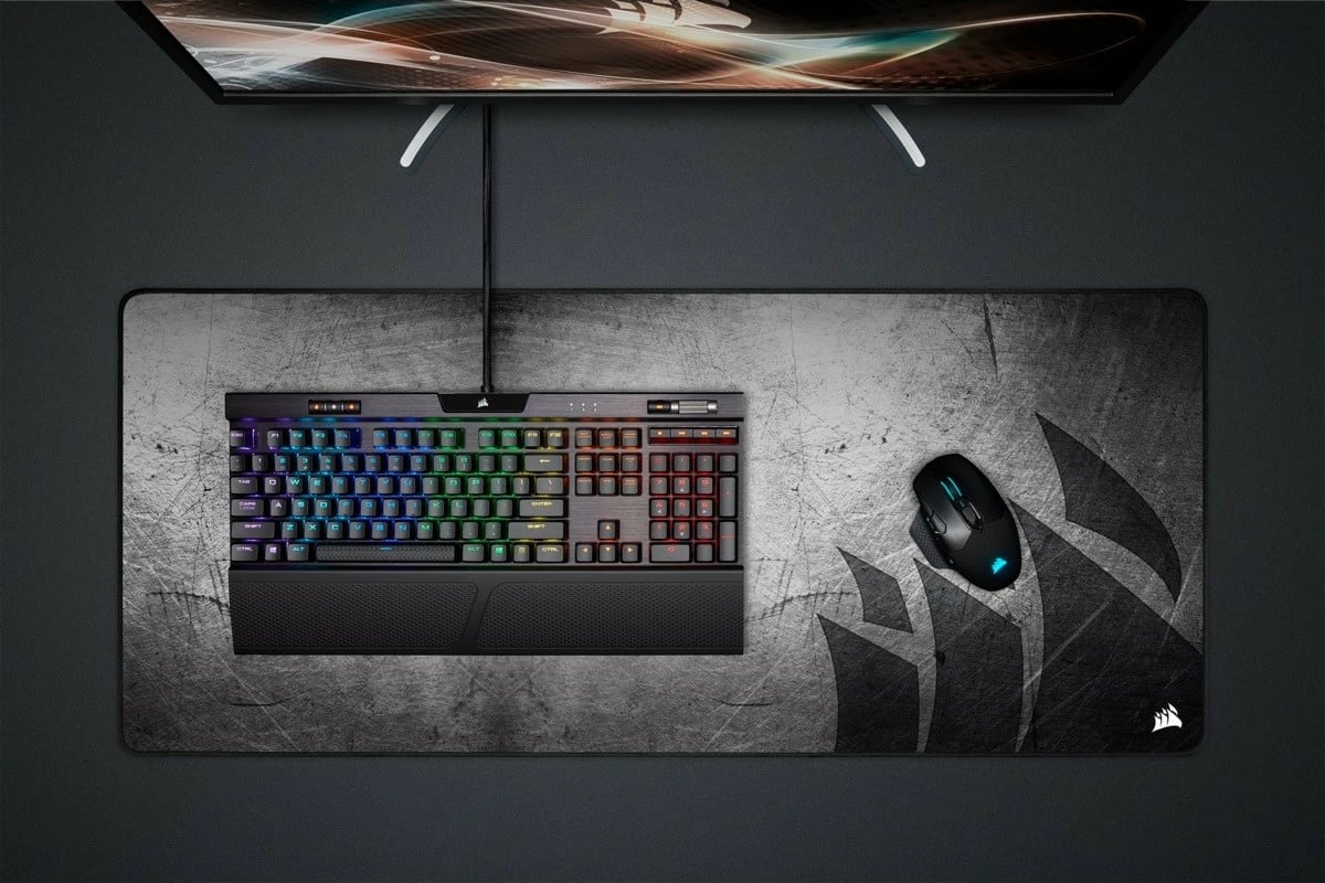 Mauspad Corsair MM350 Pro Extended XL, 930x400mm, 4mm, zi/gri