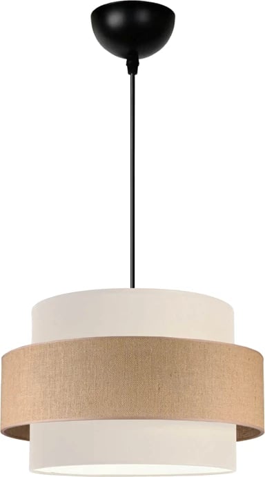 Dritë tavani Fozy, krem-jute, D30x22cm