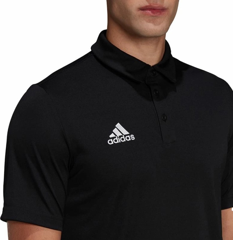 Maicë polo për meshkuj adidas, e zezë