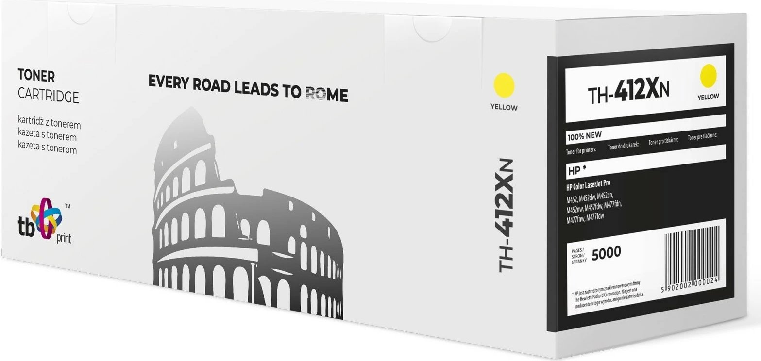 Toner TB Print TH-412XN për HP Color LaserJet Pro, Yellow