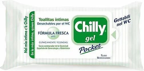 Letra të lagura intime unisex Chilly Formula Fresca, 12 copë