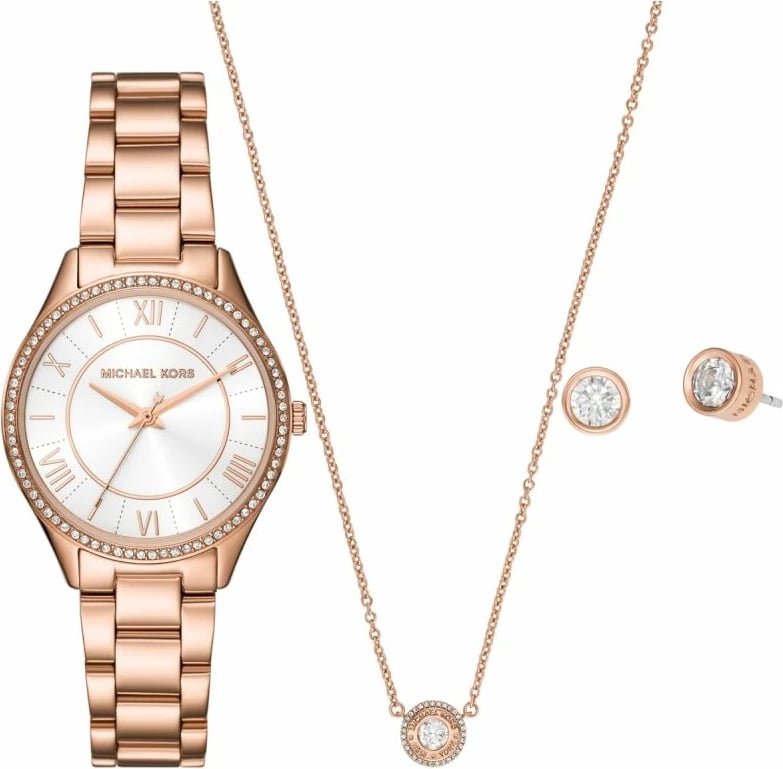 Orë dore për femra Michael Kors, ari rozë