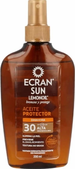 Vaj mbrojtës për diell Ecran Lemonoil Oil Spray SPF30 unisex 200ml