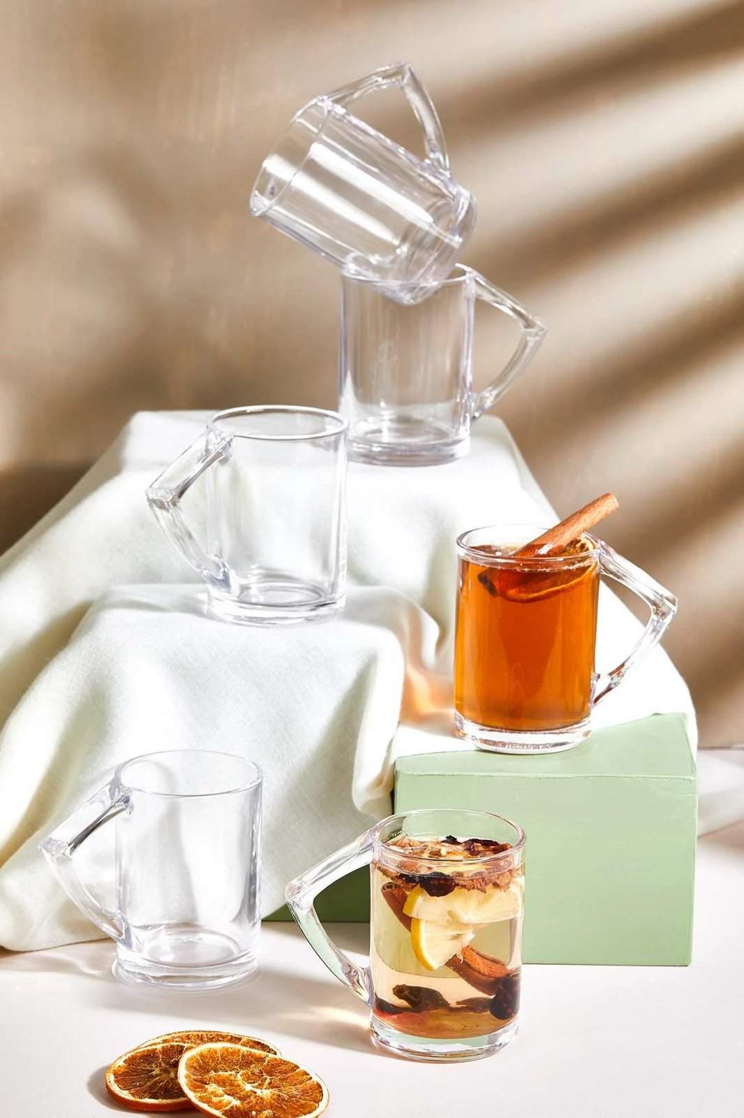 Set gotash prej qelqi (6 copë), Hermia, Litra Set gotash prej qelqi (6 copë), Hermia, Litra