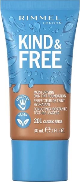 Rimmel London - Kind &amp; Free Moisturising Skin Tint Foundation - 201 Classic Beige