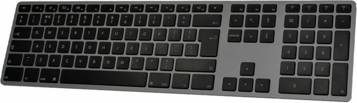 Tastierë Matias FK418BTLB-UK, Bluetooth, me ndriçim, Gri