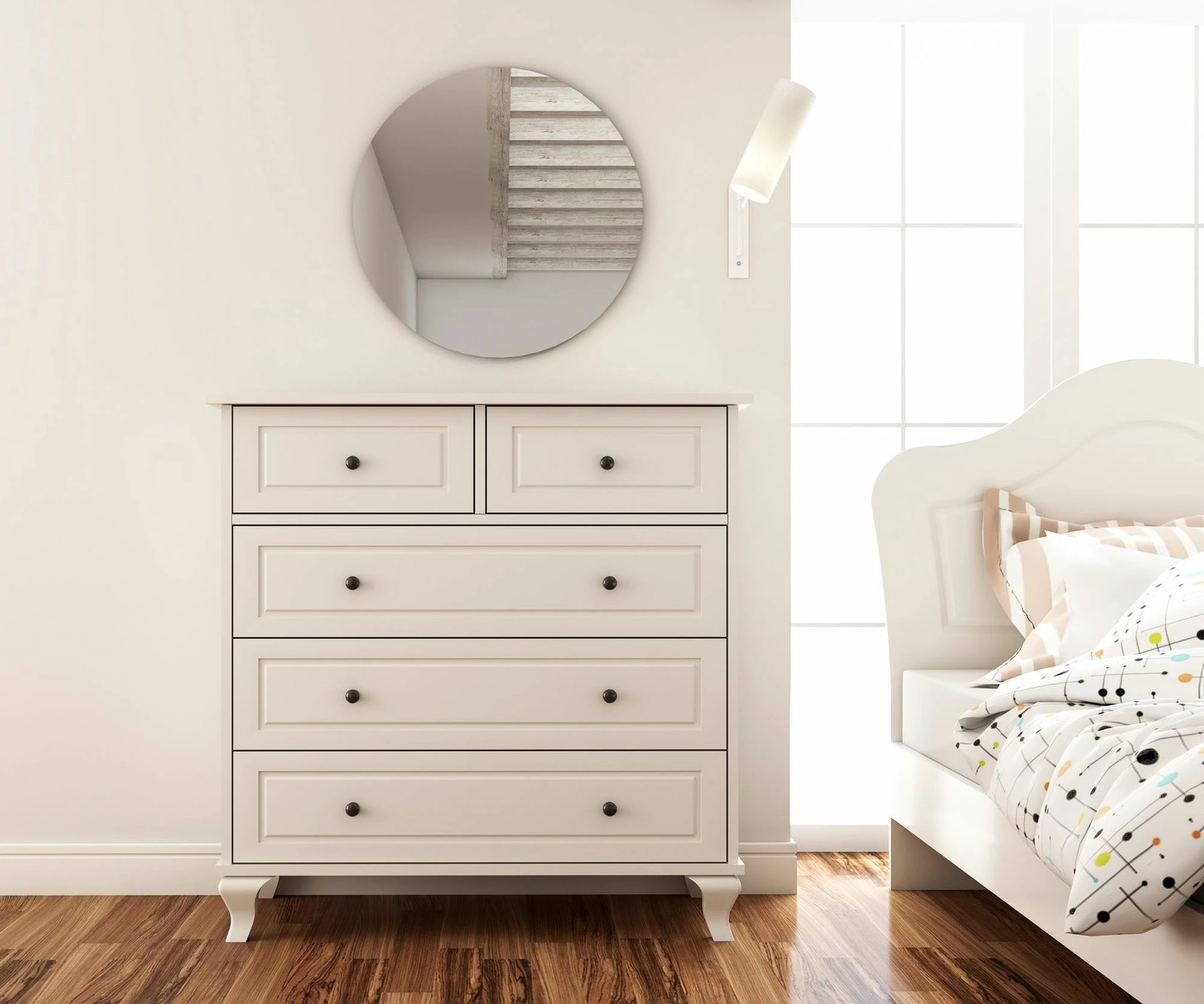 Set dhome për të rinj Skye Decor, ngjyrë e bardhë mat, RB-015