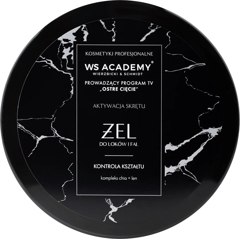 Gel për kaçurrela dhe onde WS Academy për femra 250ml