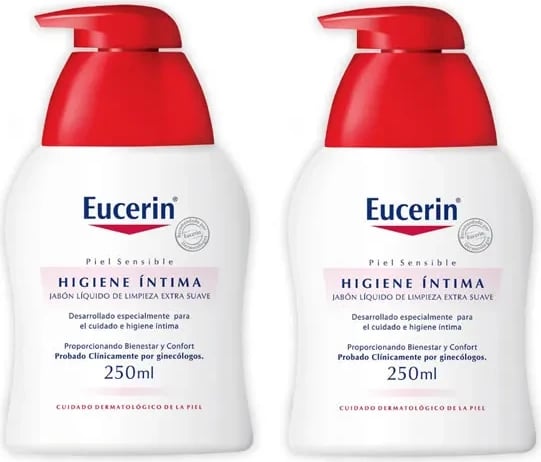 Lëng për higjienë intime unisex Eucerin Set Protection Fluid 2x250ml