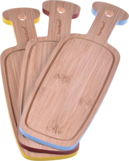 Set tabakash bambuje, shumëngjyrëshe, 3 copë, Hermia Concept, Relia Set tabakash bambuje, shumëngjyrëshe, 3 copë, Hermia Concept, Relia
