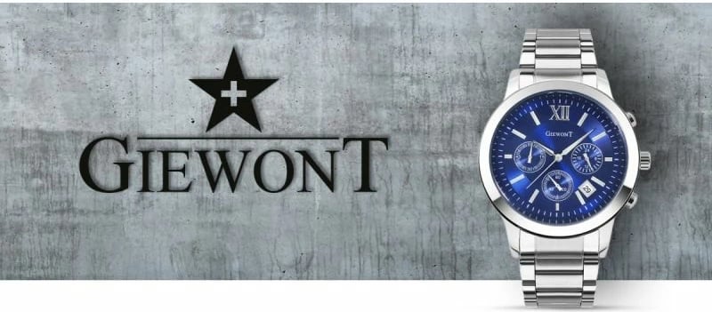 Orë dore për meshkuj Giewont, argjendtë