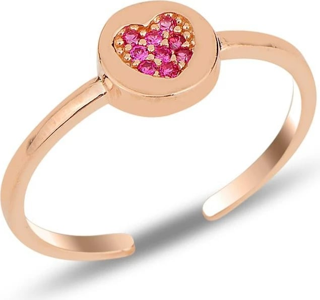 Unazë argjendi Jumeon, ngjyrë ari rozë, SGTL11910