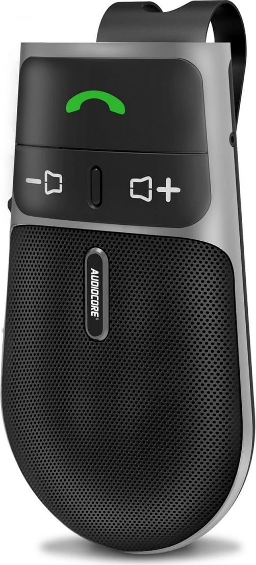 Set hands-free Bluetooth Audiocore AC480, BT 5.0 A2DP, altoparlant 2W, bateri 800 mAh, i zi