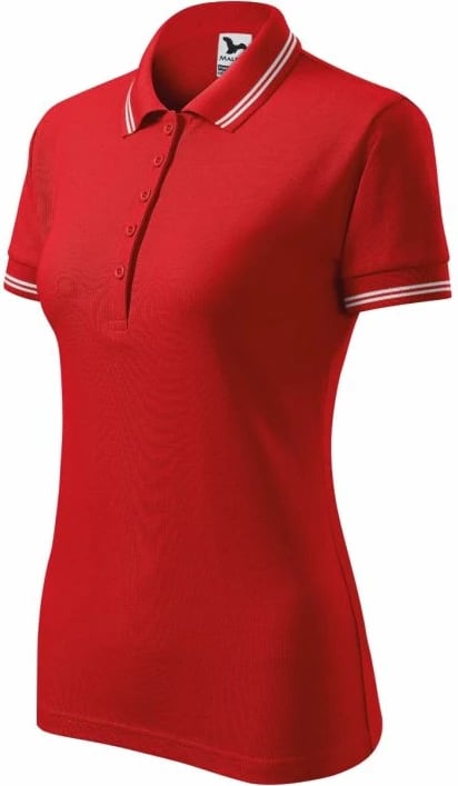 Maicë polo Adler për femra, e kuqe