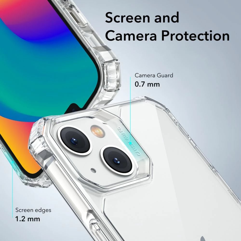 Mbështjellës ESR Air Armor për iPhone 14 Plus, Transparent