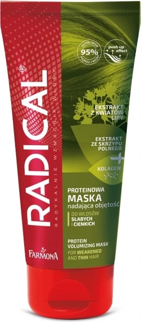 Maskë për flokë Farmona Protein Volume-Boosting për femra, 100ml