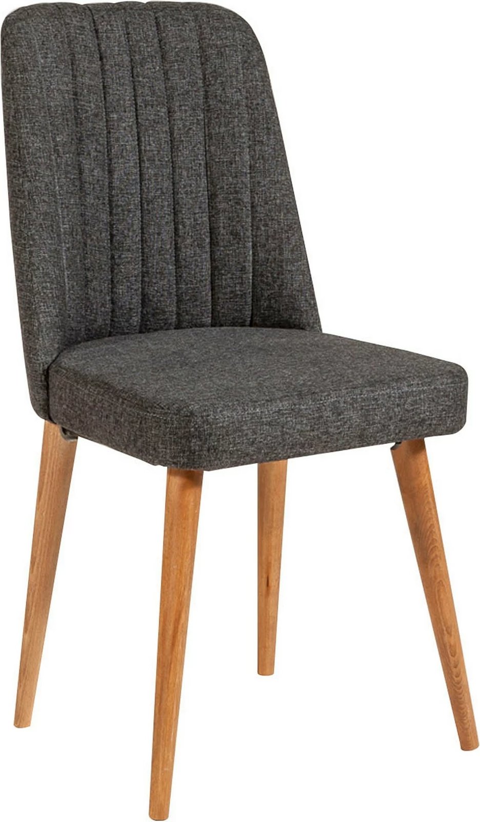 Set tavolinë me karrige për ngrënie, i zgjatshëm, Hanah Home, Santiago, ngjyrë Atlantic Pine dhe antracit, 5 copë