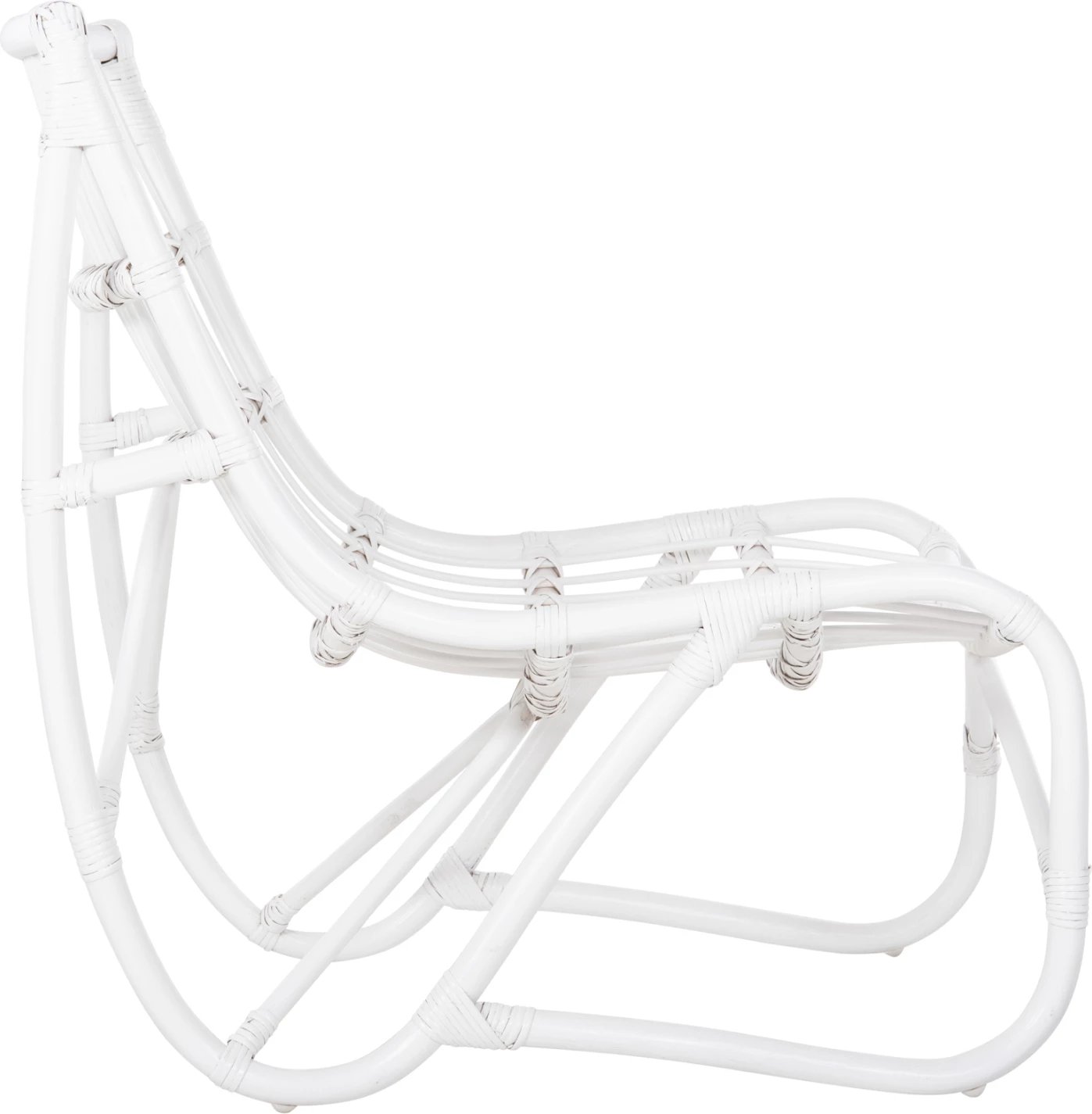 Karrige e jashtme GRINN FH9815.03, shkopinj ratan, ngjyrë e bardhë, 56.5x73.5x79.5H cm