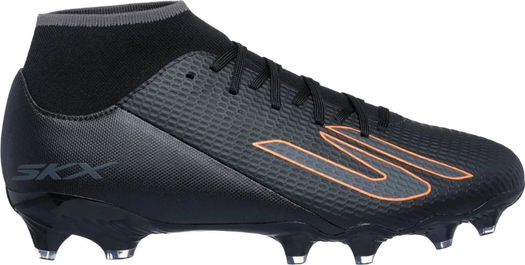 Atlete futbolli Skechers për meshkuj, zi-portokalli