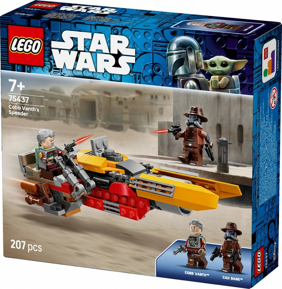Set ndërtimi LEGO Star Wars 75437 Cobb Vanth's Speeder 207 pjesë 7+