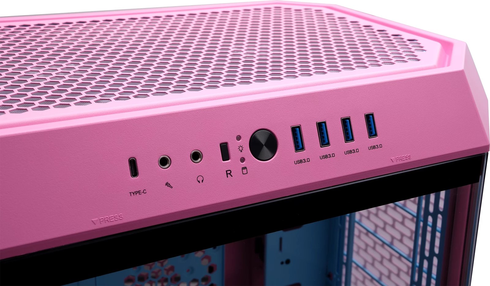Kasë Thermaltake The Tower 600 Bubble Pink, Midi Tower, xham i temperuar, ATX, rozë