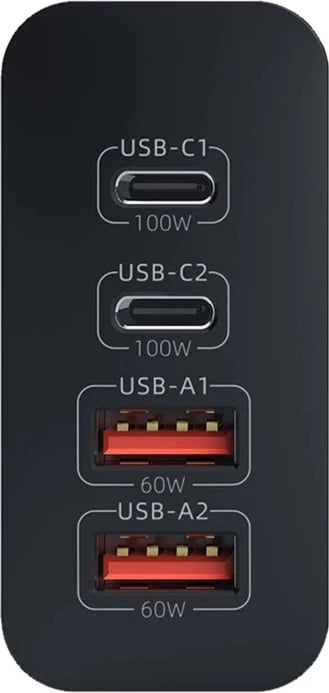 Karikues BlitzWolf BW-S29, 120W, 2x USB-C, 2x USB-A, i zi