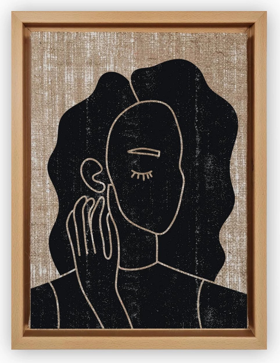 Pikturë dekorative në kanavacë, shumëngjyrëshe, Wallity, LNJ218626873053 - 6696, 66x96cm