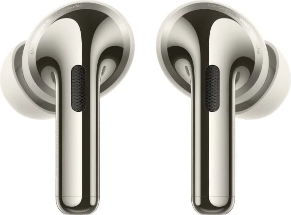 Kufje OnePlus Buds Pro 3, wireless, Bluetooth 5.4, me kuti karikimi, Bezhe