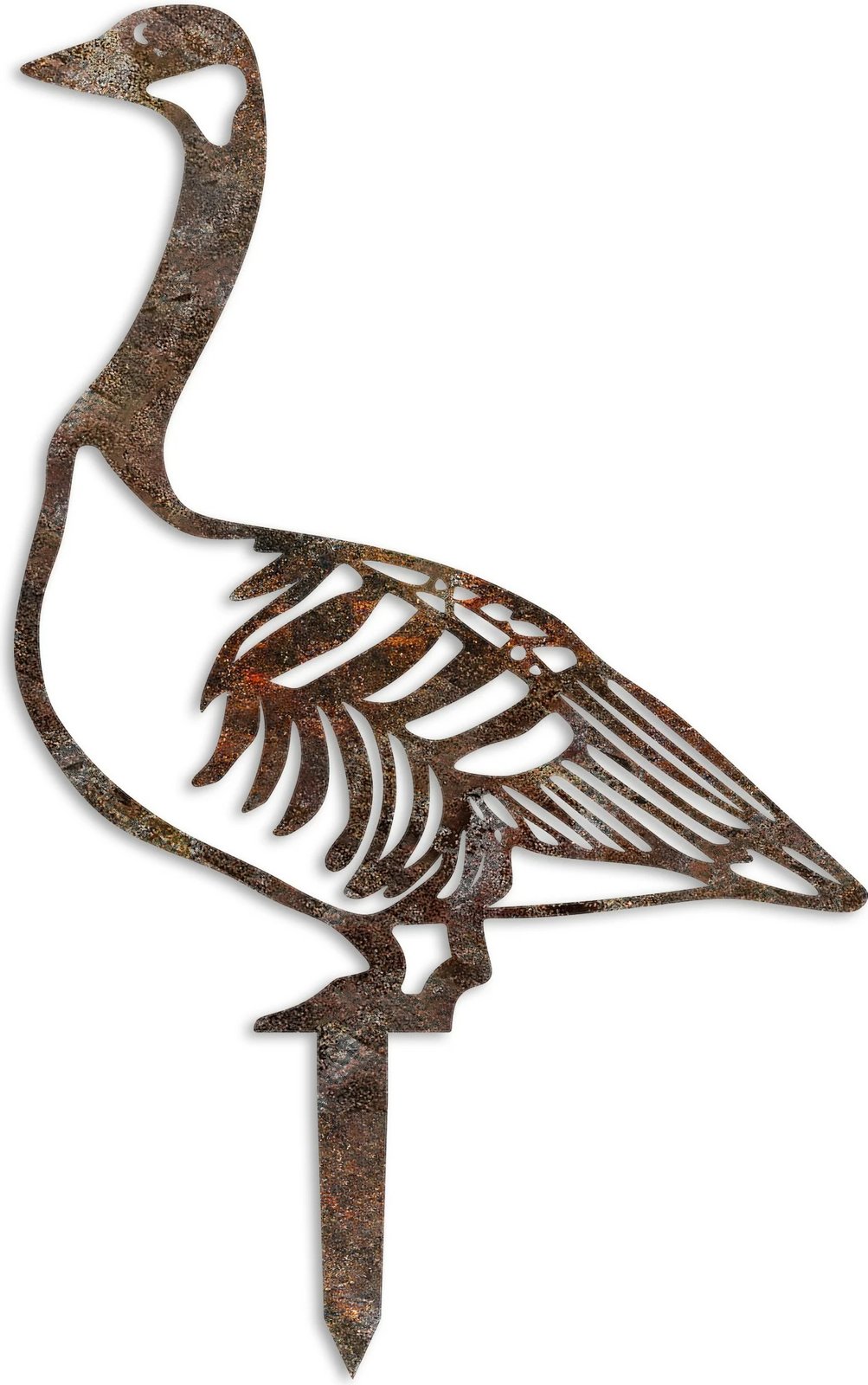 Objekt dekorativ për kopsht, dizajn Aberto, patë, A 03