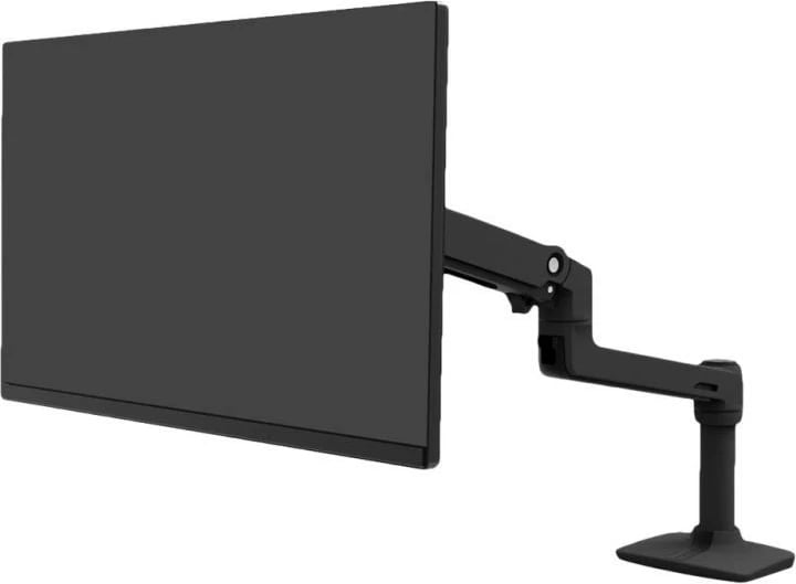 Krah monitori tavoline, Ergotron LX 45-241-224 (45241224), rregullim fleksibël, montim me kapëse, e zezë mat