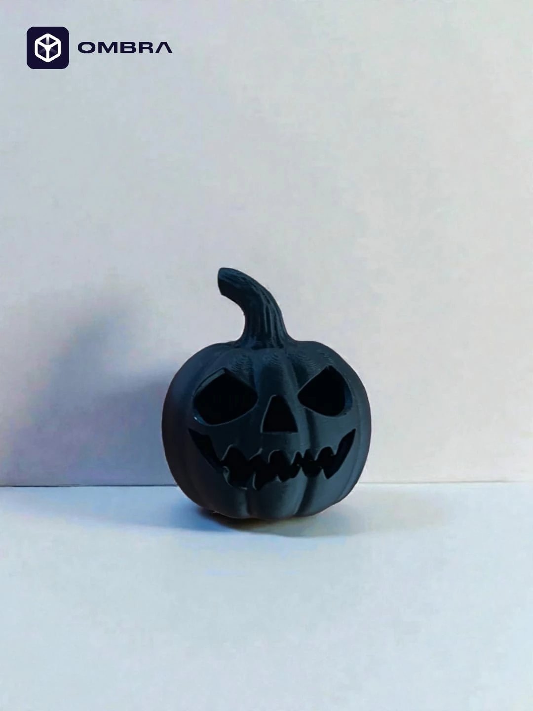 Dekor për Halloween në stil Kungull "Pumpking Small"- e zezë