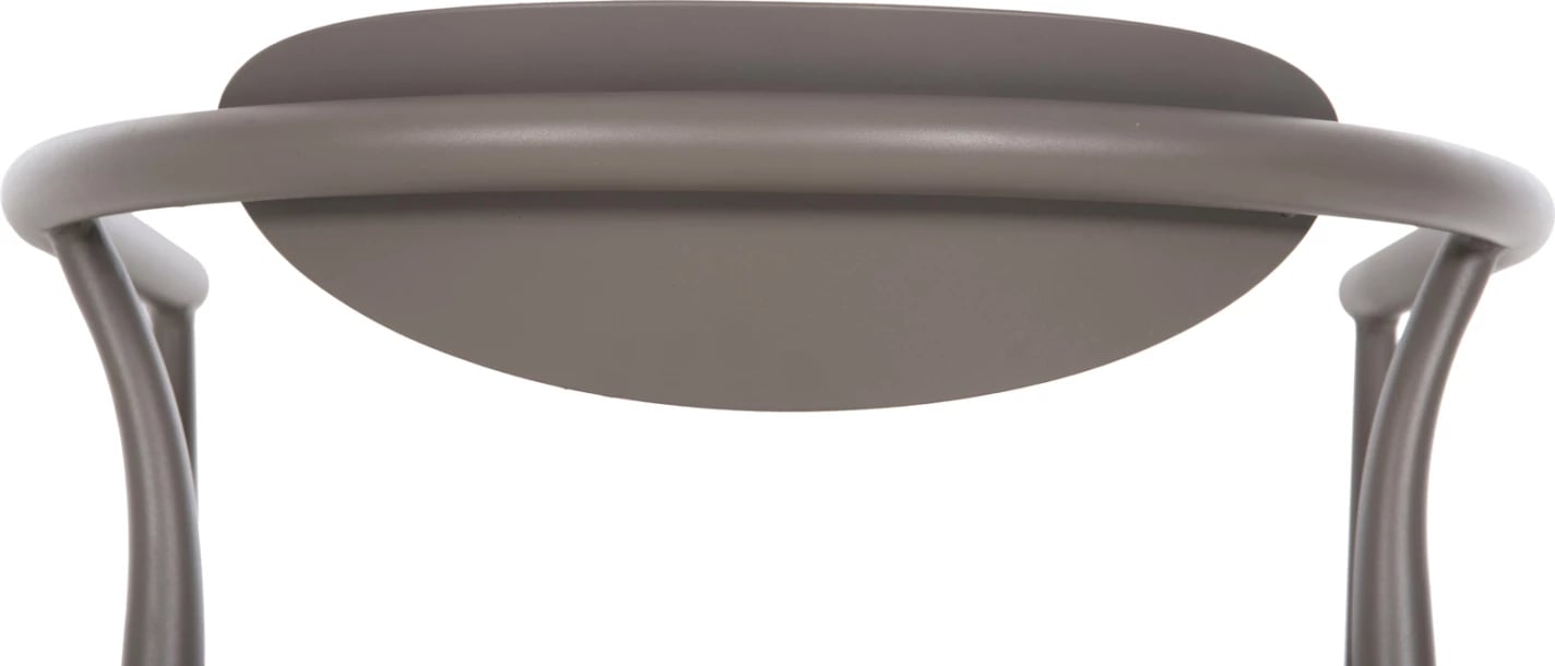 Karrige për kopsht SERLY FH6052.04, alumin, tekstilene, ngjyrë shampanjë, 56x61x74.5 cm