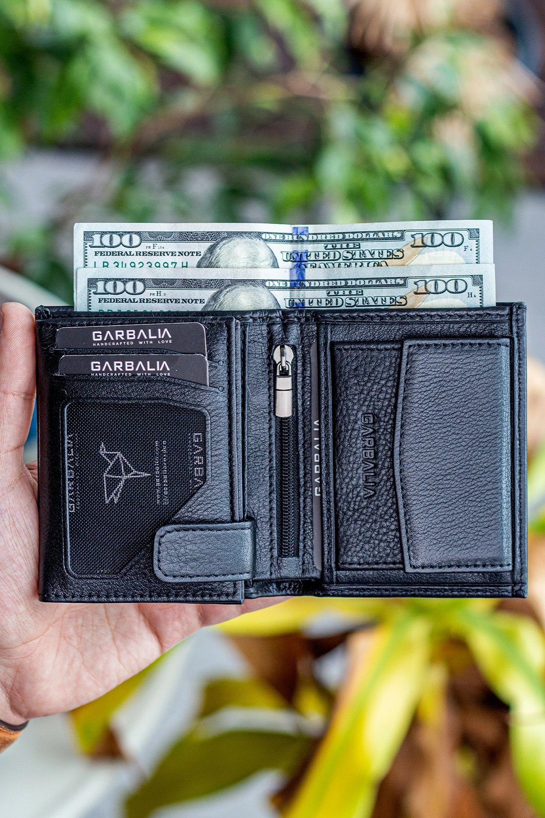 Set portofol dhe rrip (2 copë), Zoozie Bags, Dortmund, ngjyrë e zezë