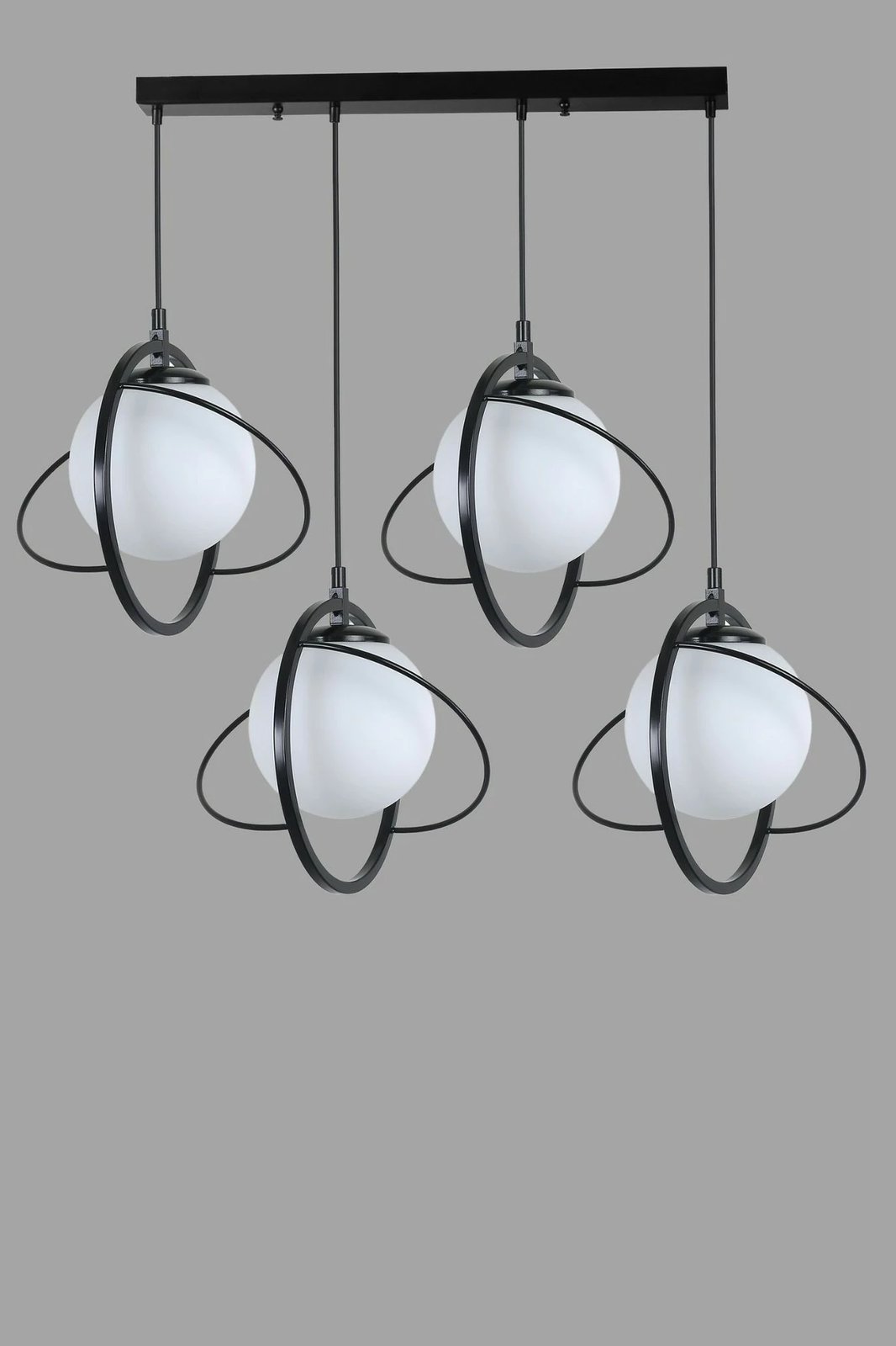 Llambë tavani Opviq, 8773-7, metal, e zezë dhe e bardhë