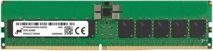 RAM Memorje Micron MTC20F2085S1RC64BD2R, DDR5 RDIMM, 32 GB, 6400 MHz, ECC