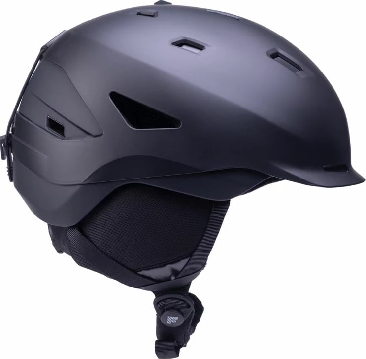 Helmetë për ski Iguana, unisex, e zezë
