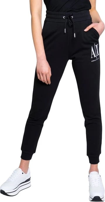 Trenerka të poshtme për femra Armani Exchange, të zeza