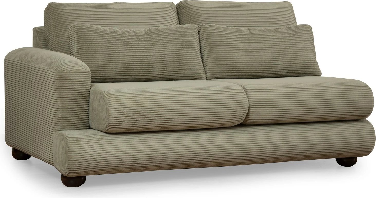 Kauç katër vendësh, ngjyrë e gjelbër, River 4 Seater Right (L2-Xc Right)