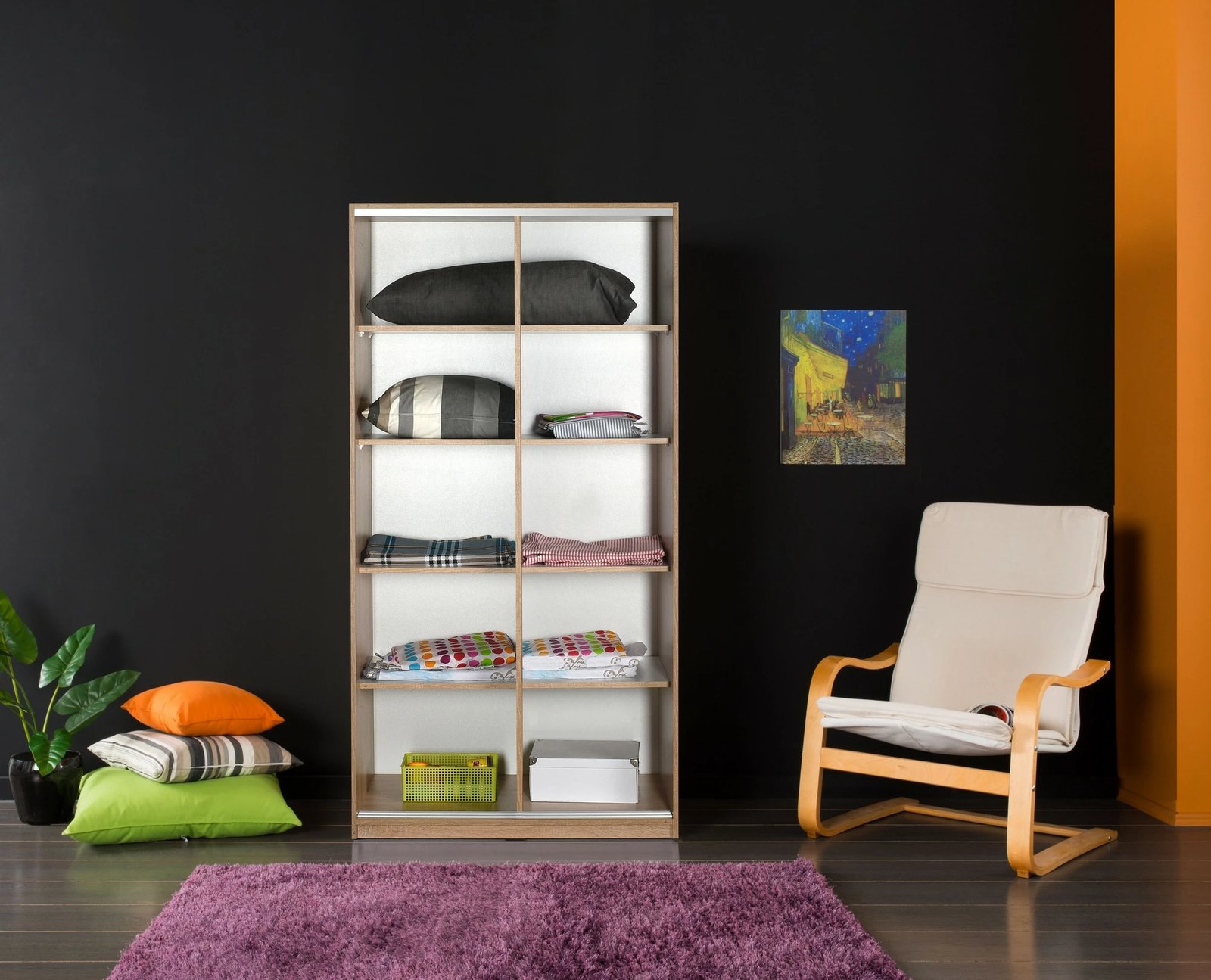 Dollap Hanah Home, SWD-431-SB-2, salmon e bardhë