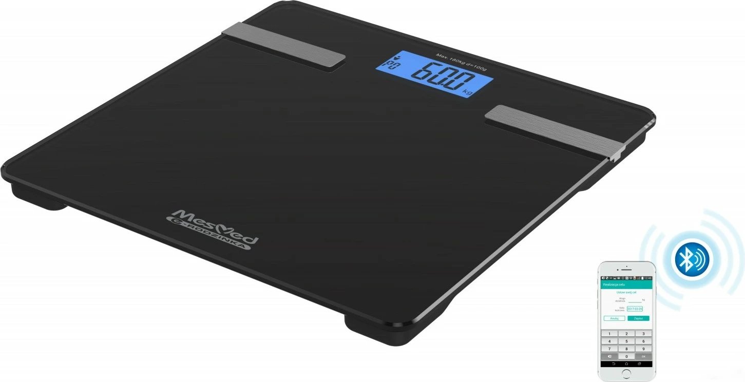 Peshore smart Mesmed MM-810 BLT Veje me Bluetooth, e zezë