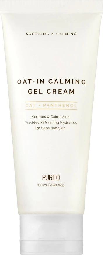 Krem-gel qetësues për fytyrë PURITO Oat-In Calming Gel Cream për femra, 100ml