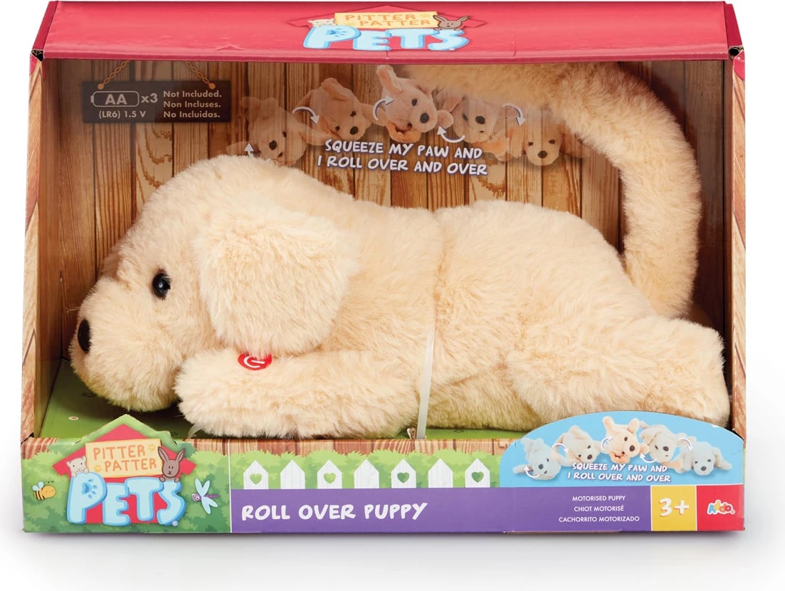 Pitter Patter Pets – Qenushi Elektronik Roll Over Puppy